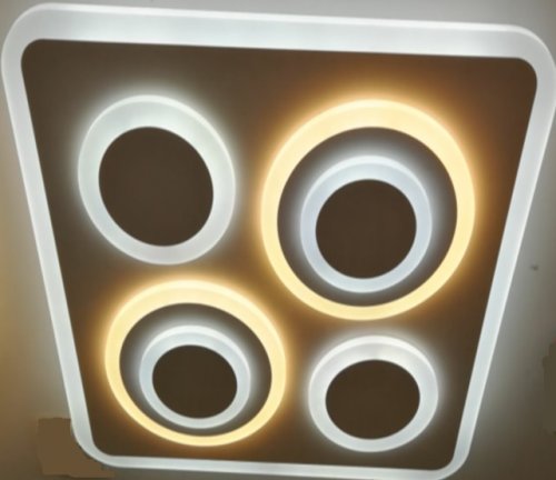 Светильник светодиодный (Люстра) Мелодия Света Диски 8007-500*500 картинка 